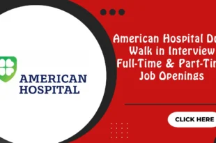 American Hospital Dubai Walk in Interview
