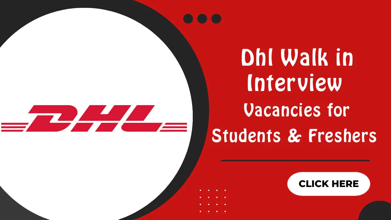 Dhl Walk in Interview