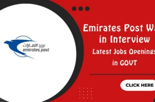 Emirates Post Walk in Interview