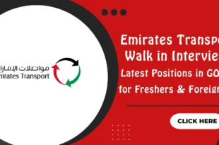 Emirates Transport Walk in Interview