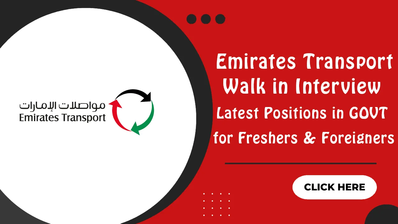 Emirates Transport Walk in Interview
