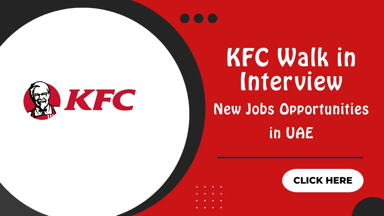 KFC Walk in Interview