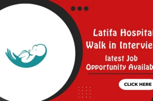 Latifa Hospital Walk in Interview