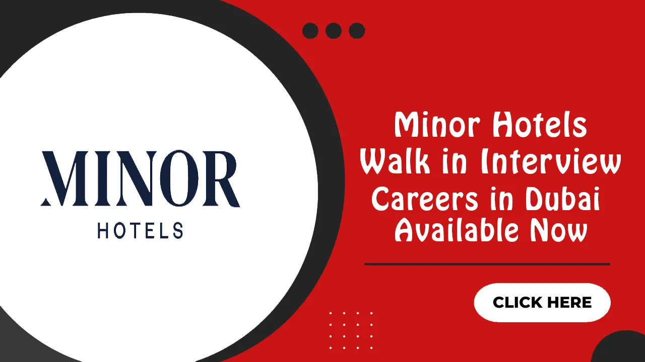 Minor Hotels Walk in Interview