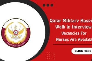 Qatar Military Hospital Walk in Interview