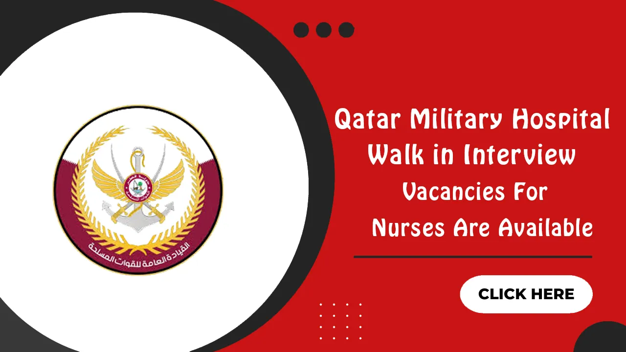 Qatar Military Hospital Walk in Interview
