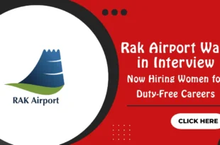 RAK Airport Walk in Interview
