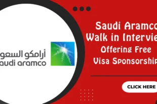 Saudi Aramco Walk in Interview