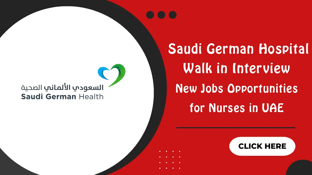 Saudi German Hospital Walk in Interview
