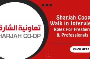 Sharjah Coop Walk in Interview