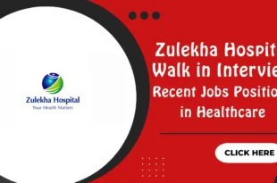 Zulekha Hospital Walk in Interview